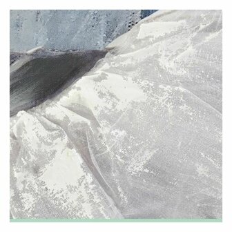 Schilderij DKD Home Decor Canvas Grijs Blauw Hout Wit (100 x 3 x 100 cm) (2 Stuks) 3