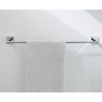 Kleine Wolke Handdoekstang Luno zilverkleurig 1