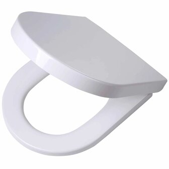 Tiger Soft-close toiletbril Memphis duroplast wit 252930646 2