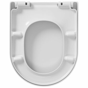 Tiger Soft-close toiletbril Memphis duroplast wit 252930646 5