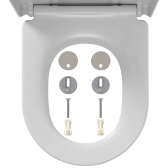 Tiger Soft-close toiletbril Memphis duroplast wit 252930646 7