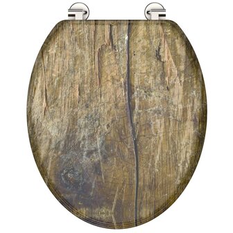SCH&Uuml;TTE Toiletbril SOLID WOOD MDF met print 1