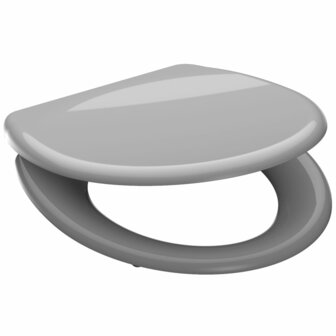 SCH&Uuml;TTE Toiletbril met soft-close quick-release GREY duroplast 3