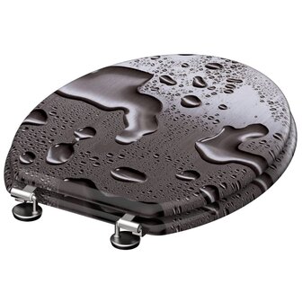 SCH&Uuml;TTE Toiletbril GREY STEEL MDF 4