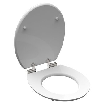 SCH&Uuml;TTE Toiletbril met soft-close BLUE WOOD MDF hoogglans 3