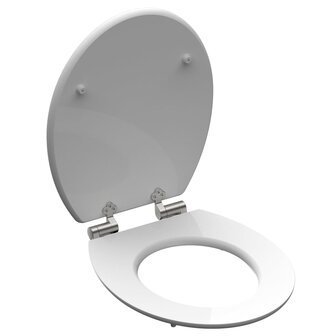 SCH&Uuml;TTE Toiletbril met soft-close OASIS MDF hoogglans 4