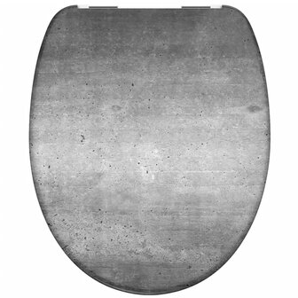 SCH&Uuml;TTE Toiletbril met soft-close INDUSTRIAL GREY 3