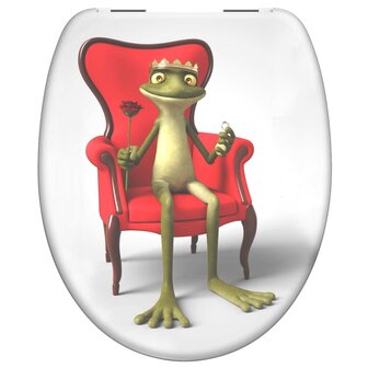 SCH&Uuml;TTE Toiletbril met soft-close FROG KING 2