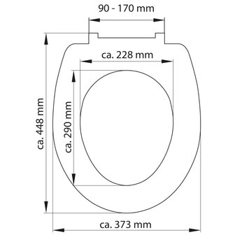 SCH&Uuml;TTE Toiletbril met soft-close FROG KING 6