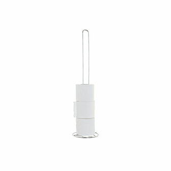 Toiletrolhouder DKD Home Decor Zilver Metaal Verchroomd (14 x 14 x 55 cm) 1