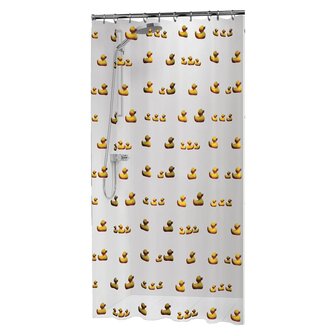 Sealskin Douchegordijn Duckling 180x200 cm geel 2