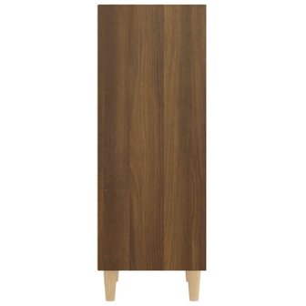 Dressoir 34,5x32,5x90 cm bewerkt hout bruin eikenkleur 6