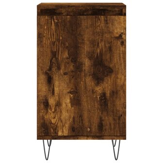 Dressoir 40x35x70 cm bewerkt hout gerookt eikenkleurig 5
