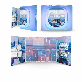 Make-up Set Maybelline XMAS 2024 Adventkalender 12 Onderdelen 2