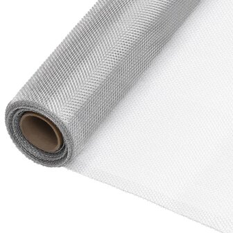 Gaas 60x2000 cm aluminium zilverkleurig 1