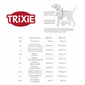 Hondenriem Trixie Premium Blauw 1,8 m 4