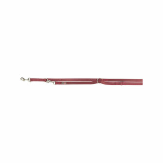 Verstelbare hondenriem Trixie Premium Rood 1
