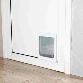Kattenluik Trixie Wit Plastic 25 &times; 29 CM 4