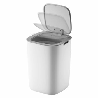 EKO Afvalbak met sensor Morandi 12 L wit 4