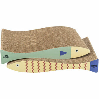 Krabpaal voor Katten Trixie Cr&egrave;me Munt Karton 40 &times; 30 &times; 11 cm (2 Onderdelen) (2 Stuks) 2