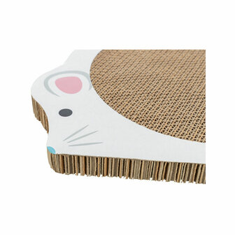Krabpaal voor Katten Trixie Wit Plastic 35 &times; 2,5 &times; 29,5 cm 5
