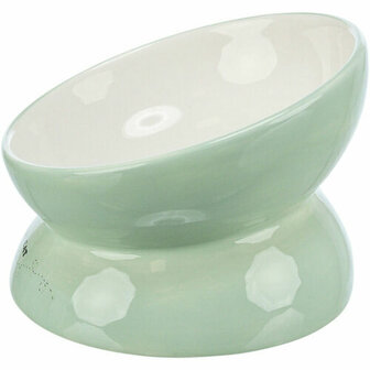 Voerbak voor honden Trixie Wit Groen &Oslash; 13 cm 150 ml 4