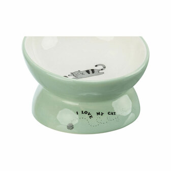 Voerbak voor honden Trixie Wit Groen &Oslash; 13 cm 150 ml 7