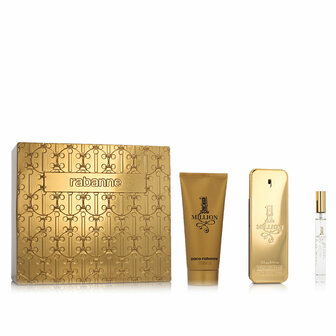 Parfumset voor Heren Paco Rabanne 1 Million EDT 3 Onderdelen 2