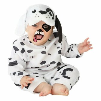 Kostuums voor Baby&amp;apos;s Wit dieren Hond (2 Onderdelen) - Maat: 6-12 Maanden - Maat: 6-12 Maanden 1