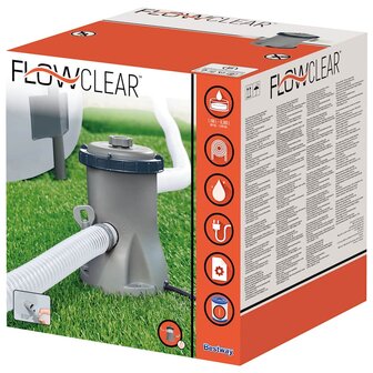 Bestway Flowclear Zwembadfilterpomp 1060 L 9