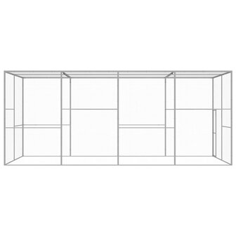 Kattenkooi 6x3x2,5 m gegalvaniseerd staal 3