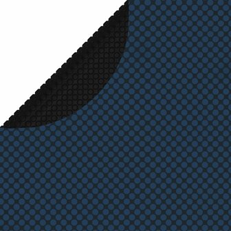 Zwembadfolie solar drijvend 356 cm PE zwart en blauw 3