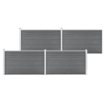 Schutting 699x106 cm HKC grijs 1