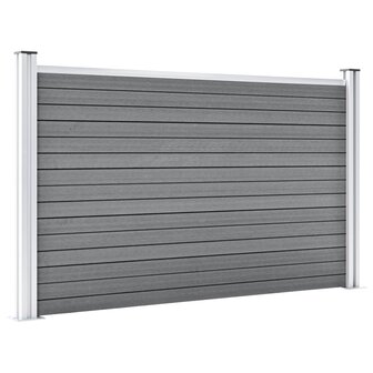 Schutting 872x106 cm HKC grijs 3