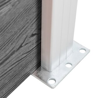 Schutting 872x106 cm HKC grijs 5