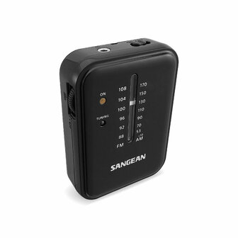 Transistorradio Sangean Zwart AM/FM 3