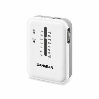 Transistorradio Sangean Wit AM/FM 1