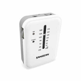 Transistorradio Sangean Wit AM/FM 3