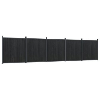 Schuttingpaneel 872x186 cm HKC grijs 2