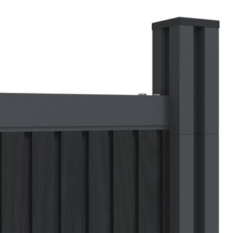 Schuttingpaneel 872x186 cm HKC grijs 9
