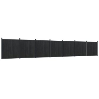 Schuttingpaneel 1218x186 cm HKC grijs 2