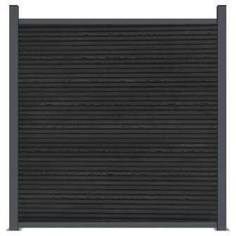 Schuttingpaneel 1564x186 cm HKC grijs 5