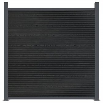 Schuttingpaneel 1737x186 cm HKC grijs 5