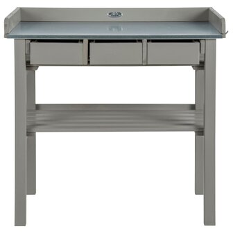 Esschert Design tuinwerktafel grijs CF29G 1