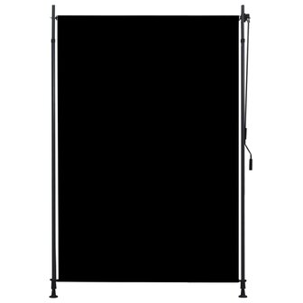 Rolgordijn voor buiten 150x270 cm antraciet  2