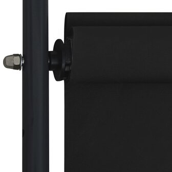 Rolgordijn voor buiten 150x270 cm antraciet  6