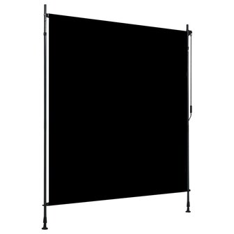 Rolgordijn voor buiten 200x270 cm antraciet  1
