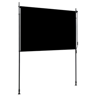 Rolgordijn voor buiten 200x270 cm antraciet  4