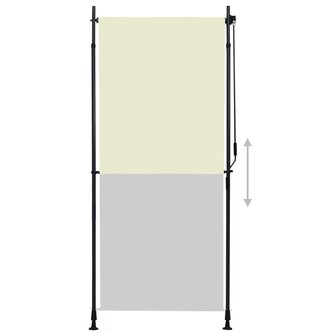 Rolgordijn voor buiten 100x270 cm cr&egrave;me 3
