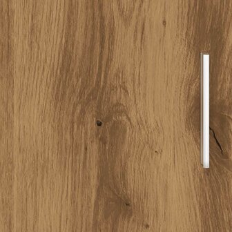 Aquariumstandaard 101x41x58 cm bewerkt hout artisanaal eiken 8